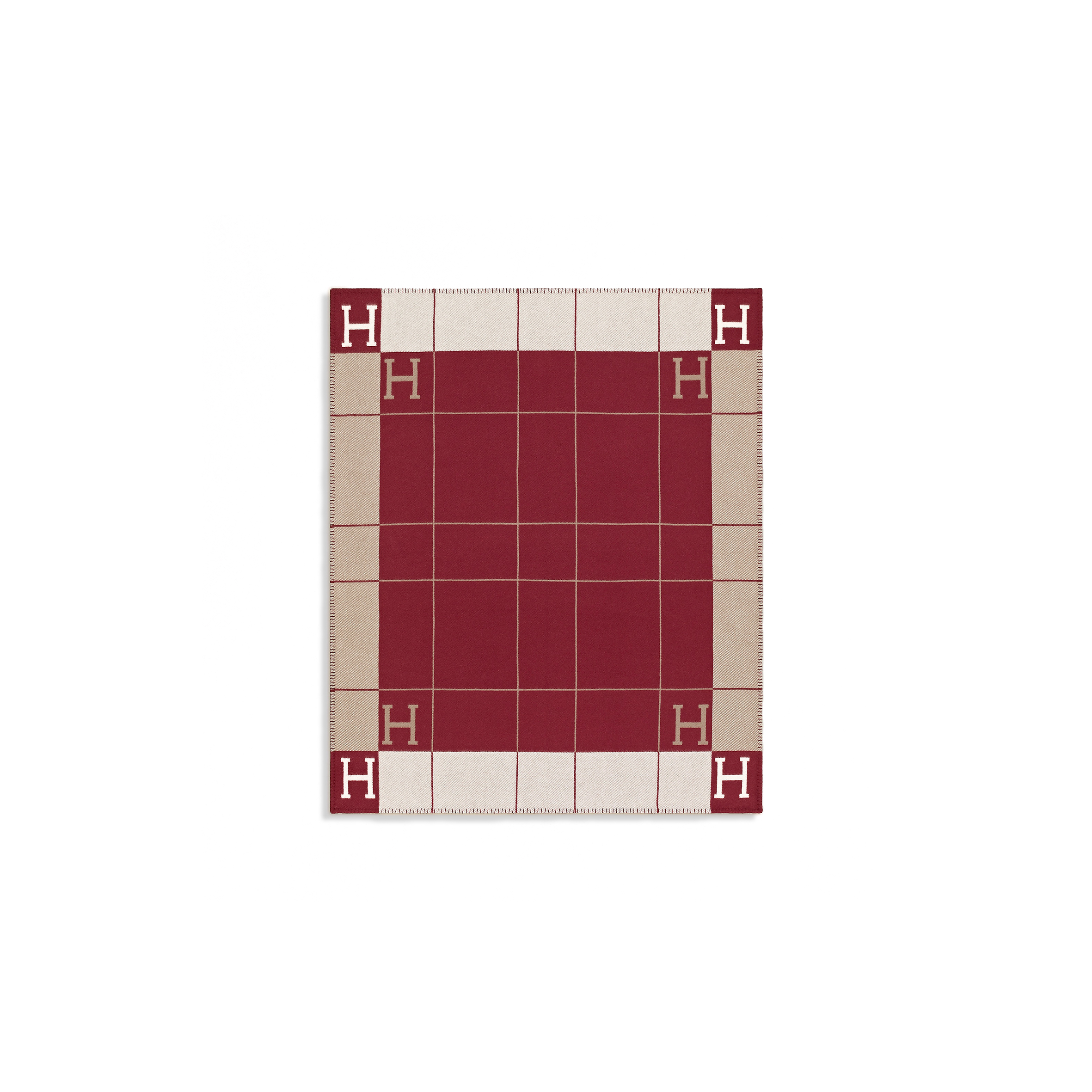 HERMES AVALON III THROW BLANKET H102665M 59 (170*135cm)